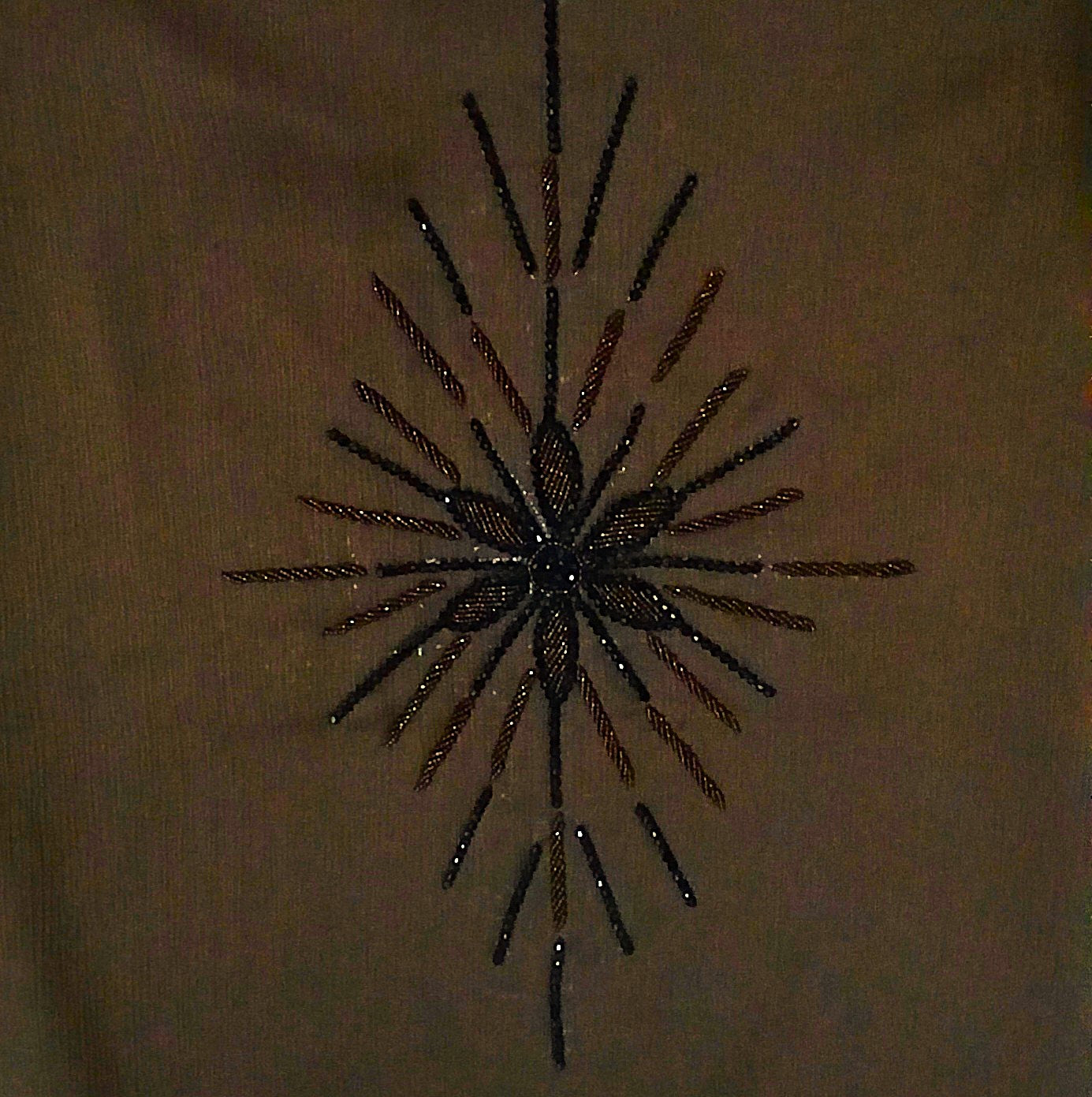 Premium Cut Dana Embroidered Brown Abaya