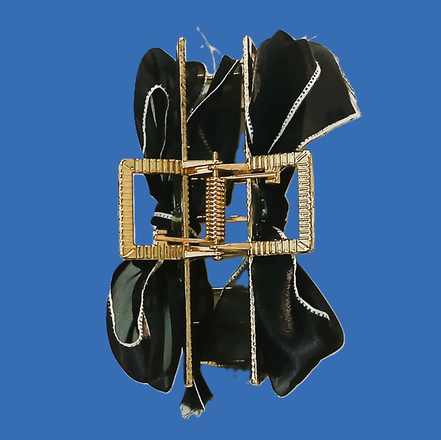 Fancy Metal Hair Catcher Black & Golden