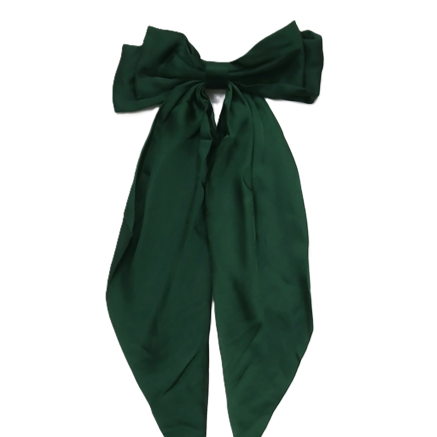 Silk Big Bow Hair Clip in Green, Tea Pink & Blue color