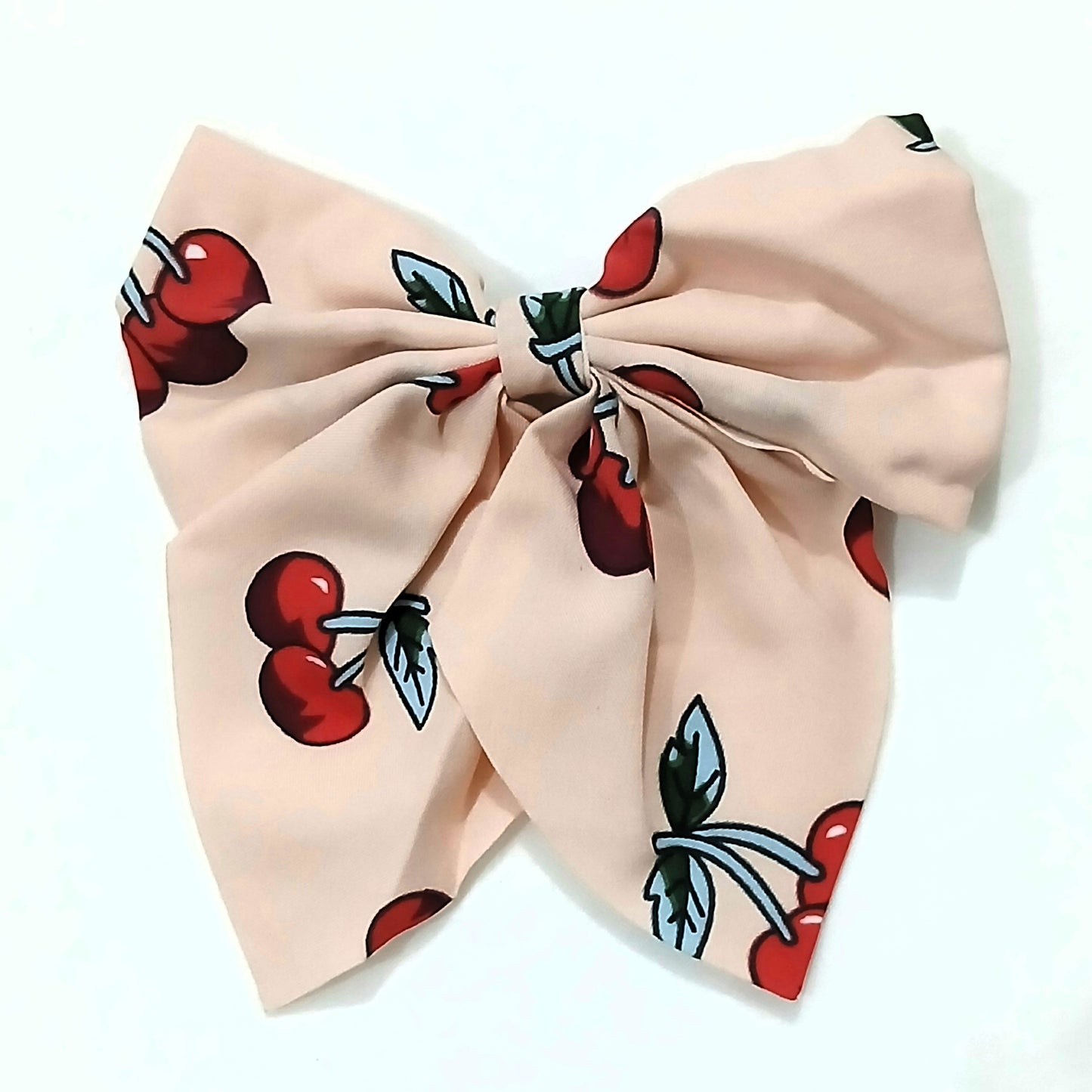 Light Pink Cherry Bow