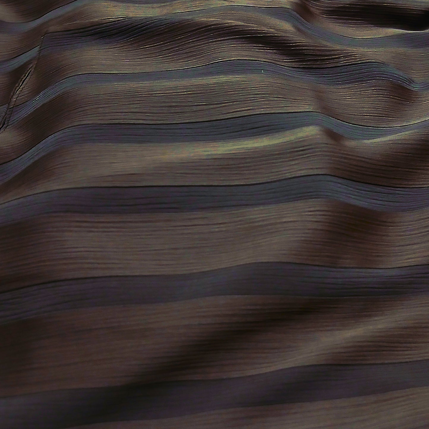 Premium black & brown strips abaya