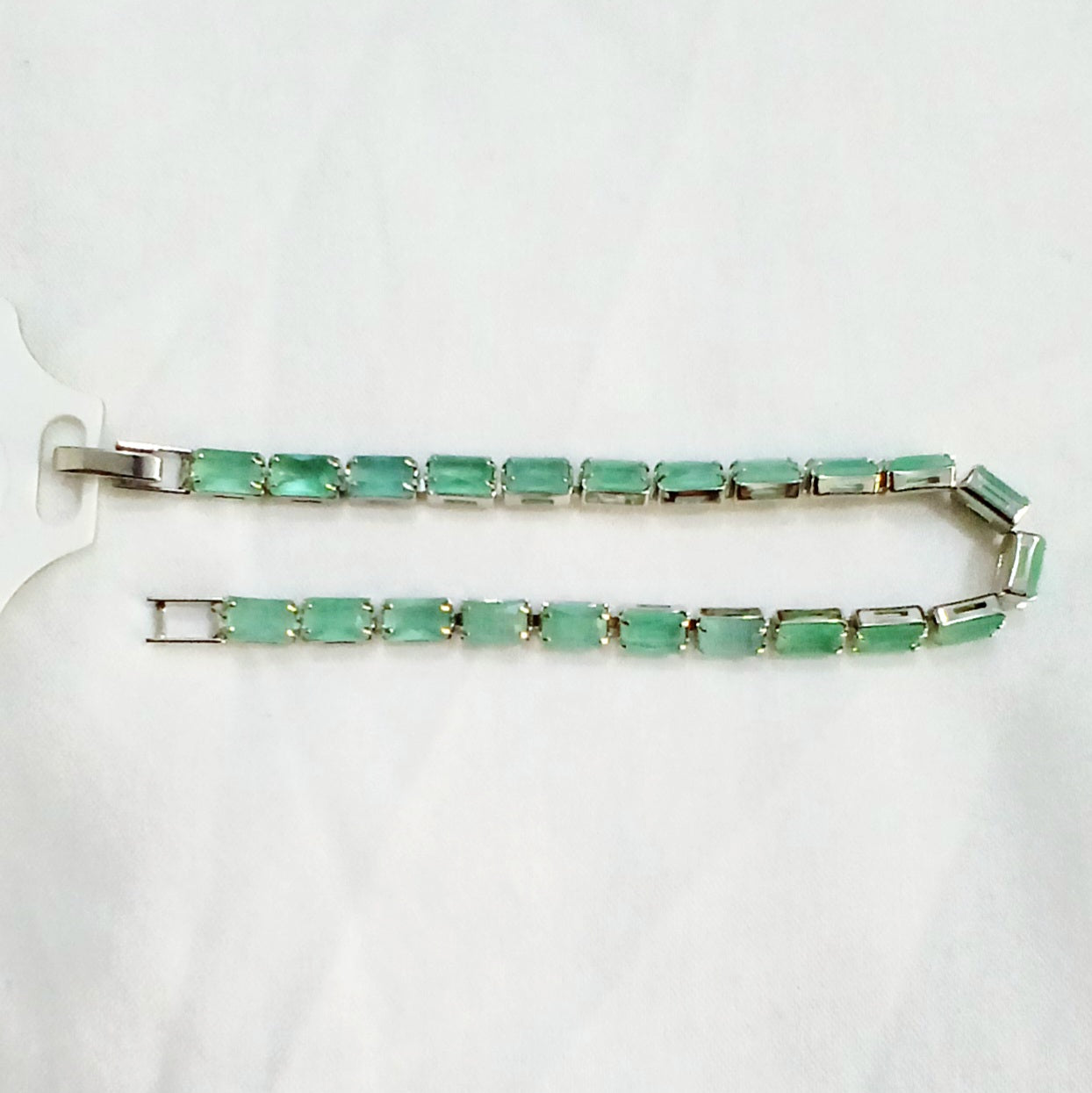 Aqua Green Zircon Bracelet