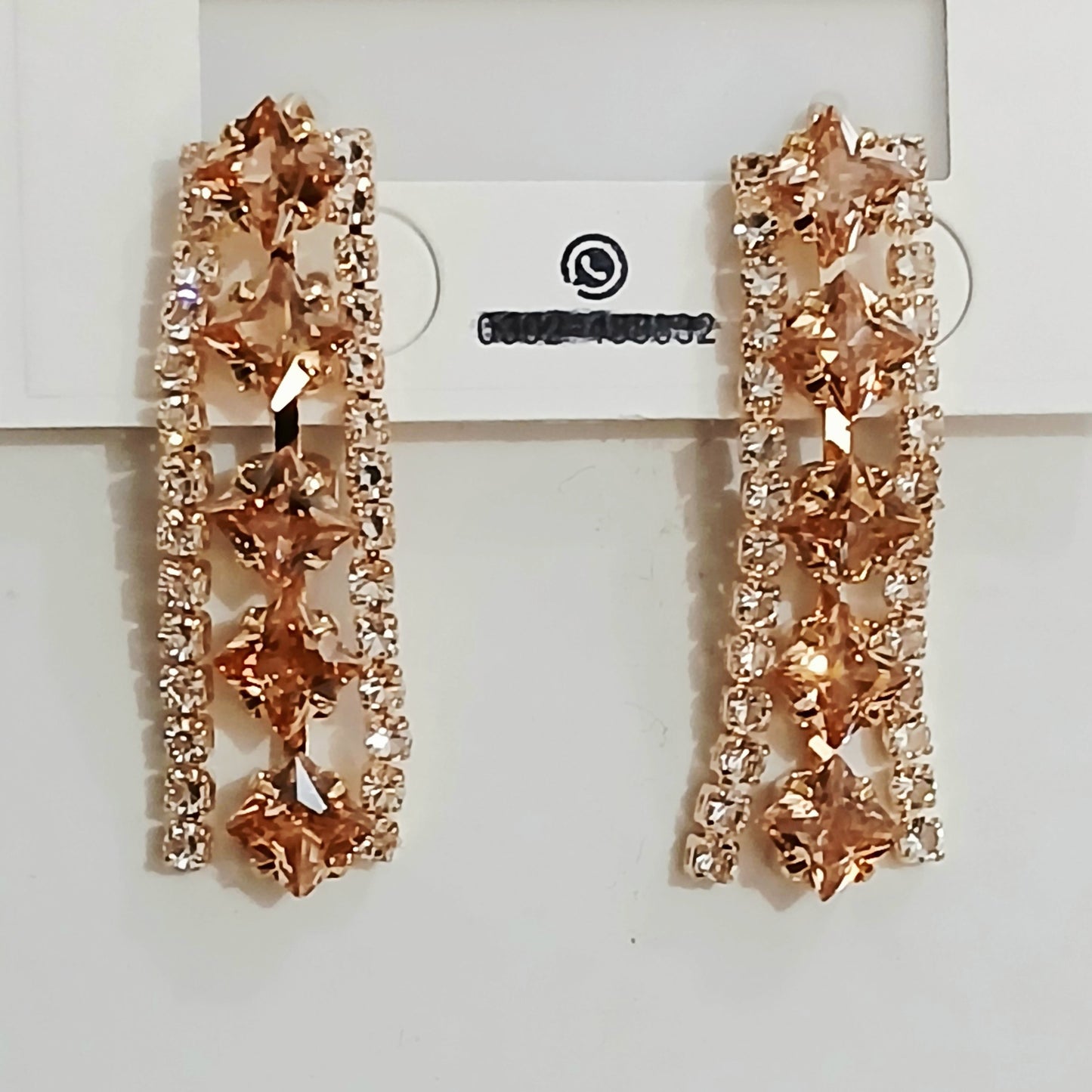 Grace Drop Zircon Earrings