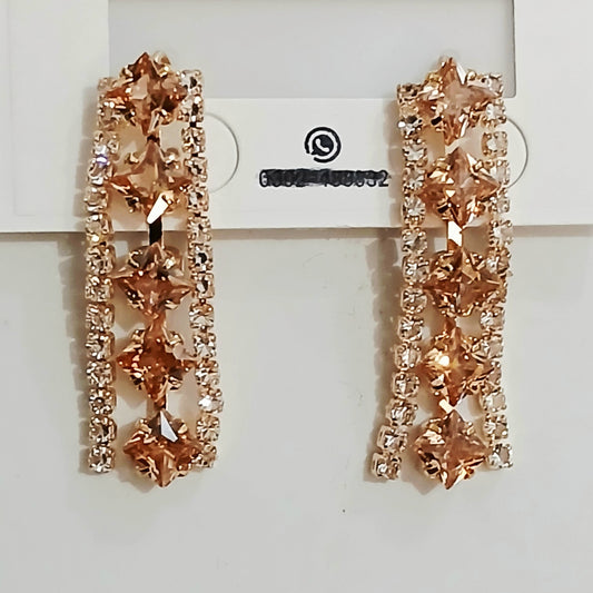 Grace Drop Zircon Earrings