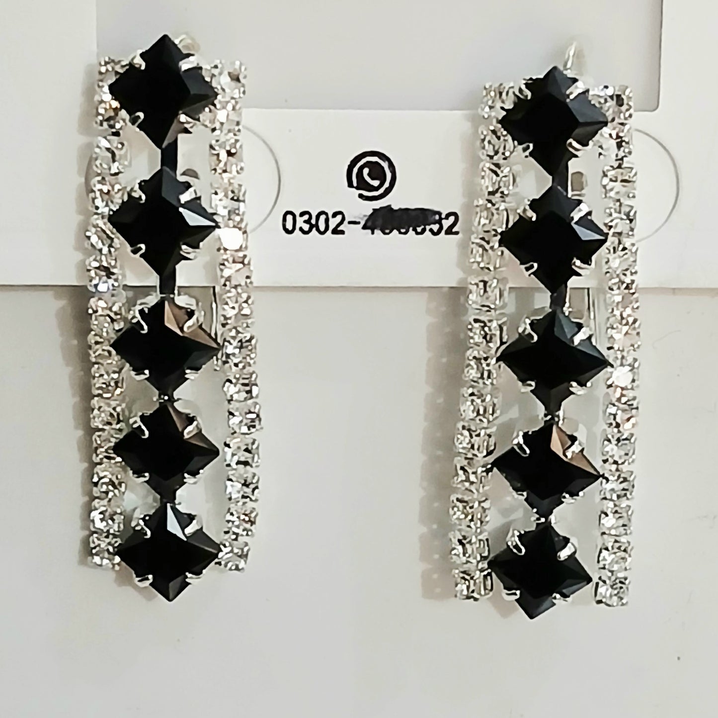 Grace Drop Zircon Earrings