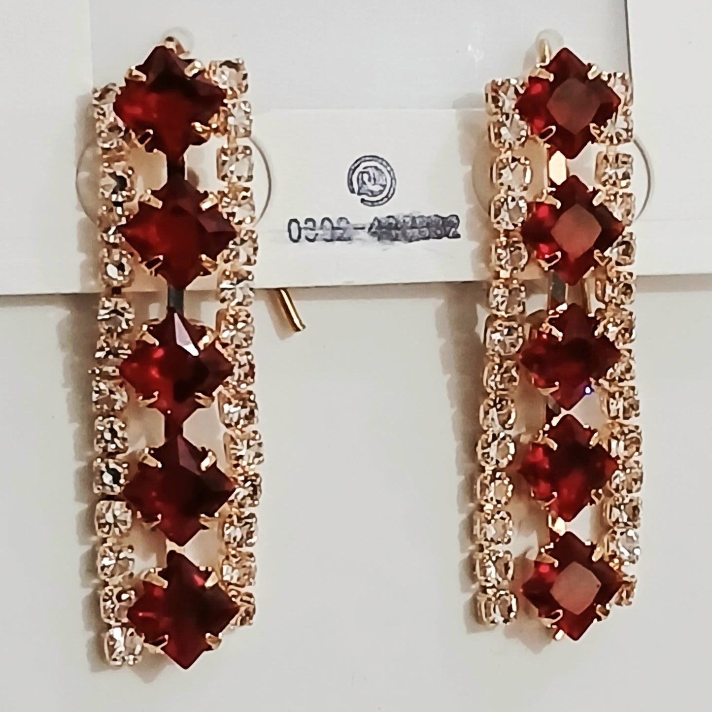 Grace Drop Zircon Earrings
