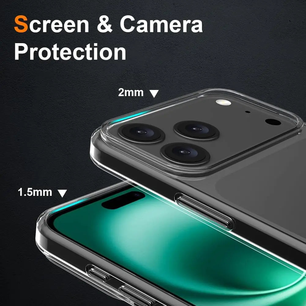 Ultra Thin Silicone Soft Case For iPhone 17 Pro Max iPhone17 Air