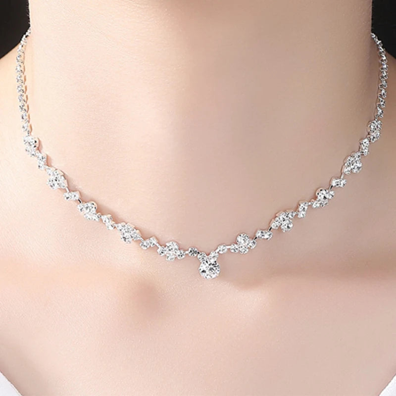 Fashion Crystal Bridal Jewelry Sets