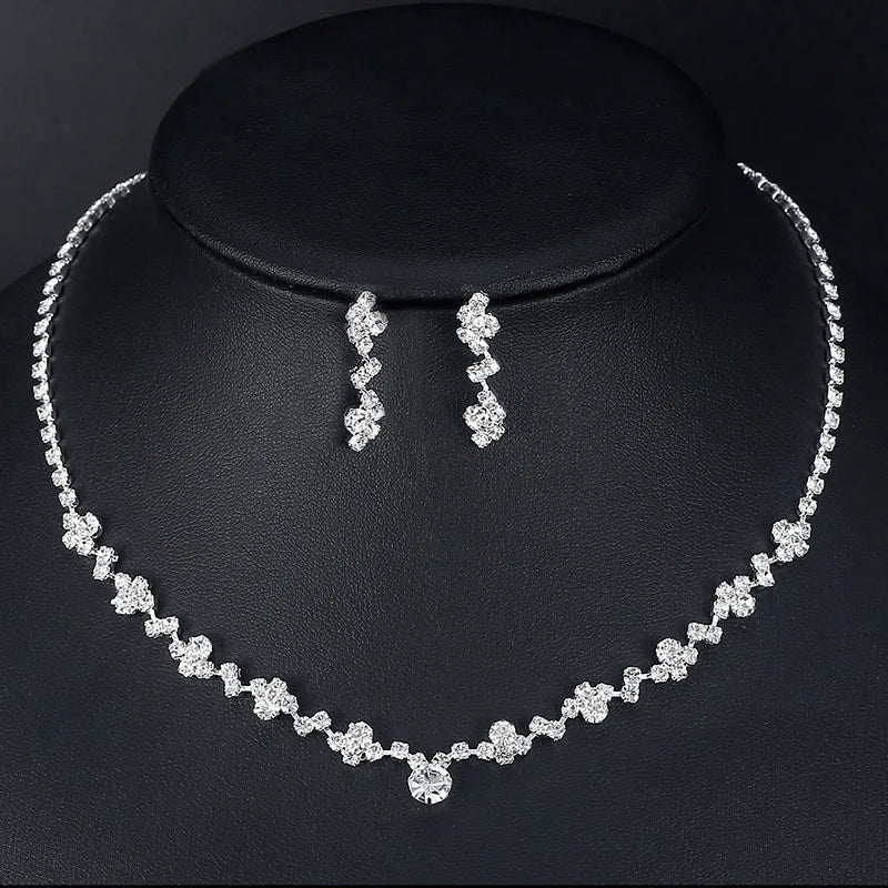 Fashion Crystal Bridal Jewelry Sets