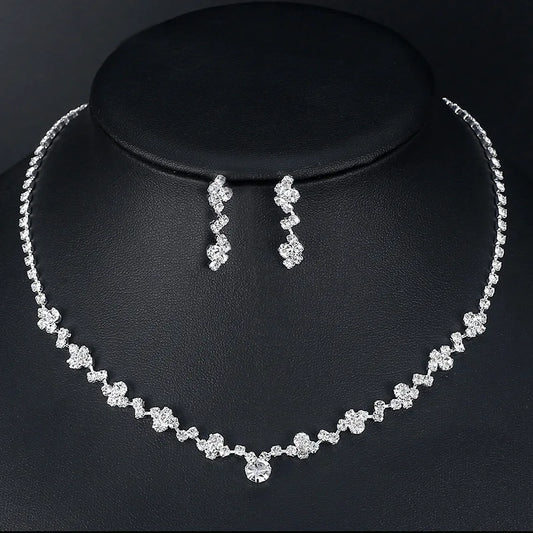 Fashion Crystal Bridal Jewelry Sets