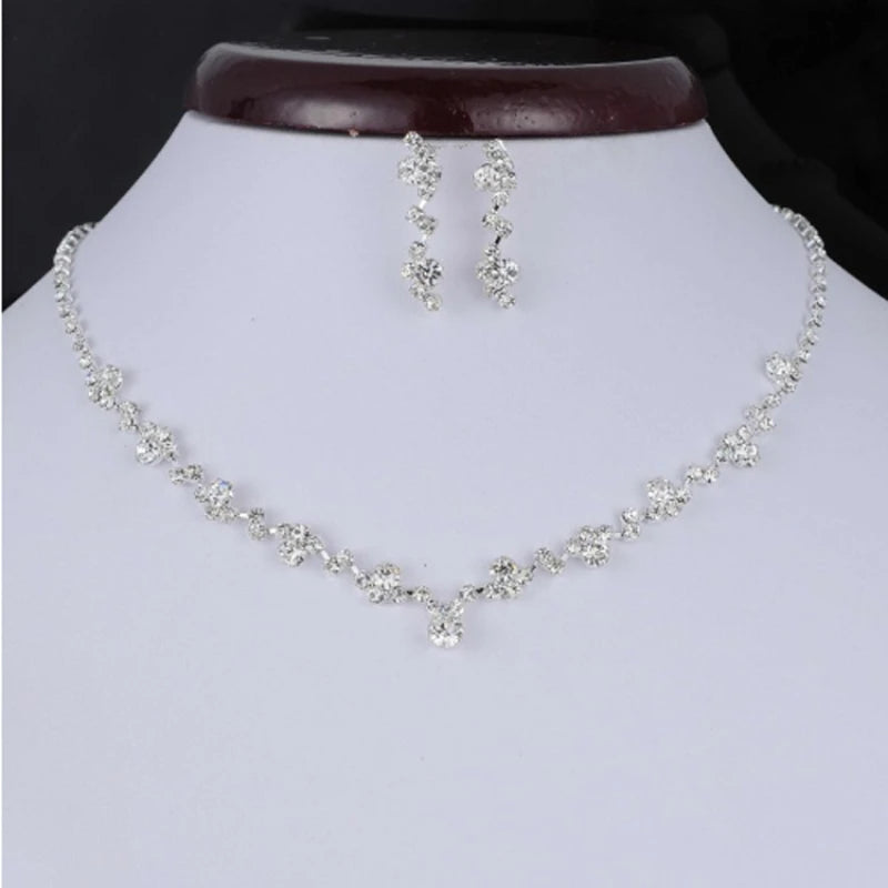 Fashion Crystal Bridal Jewelry Sets