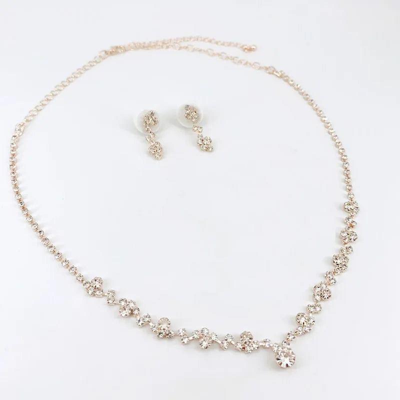 Fashion Crystal Bridal Jewelry Sets