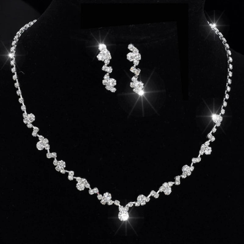 Fashion Crystal Bridal Jewelry Sets
